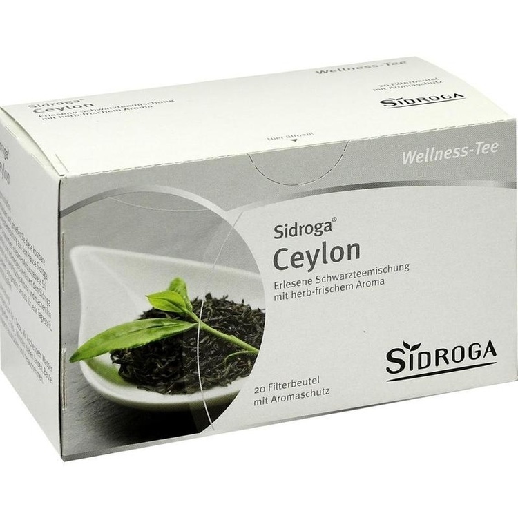 SIDROGA Wellness Ceylon Tee Filterbeutel 20X2.0 g