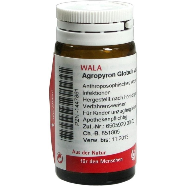 AGROPYRON Globuli velati 20 g