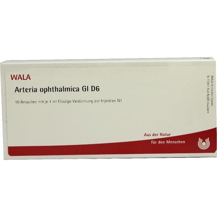 ARTERIA OPHTHALMICA GL D 6 Ampullen 10X1 ml