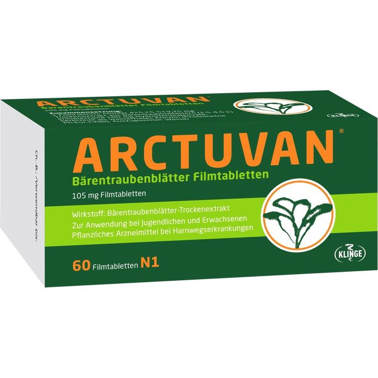 ARCTUVAN Bärentrauben Filmtabletten 60 St