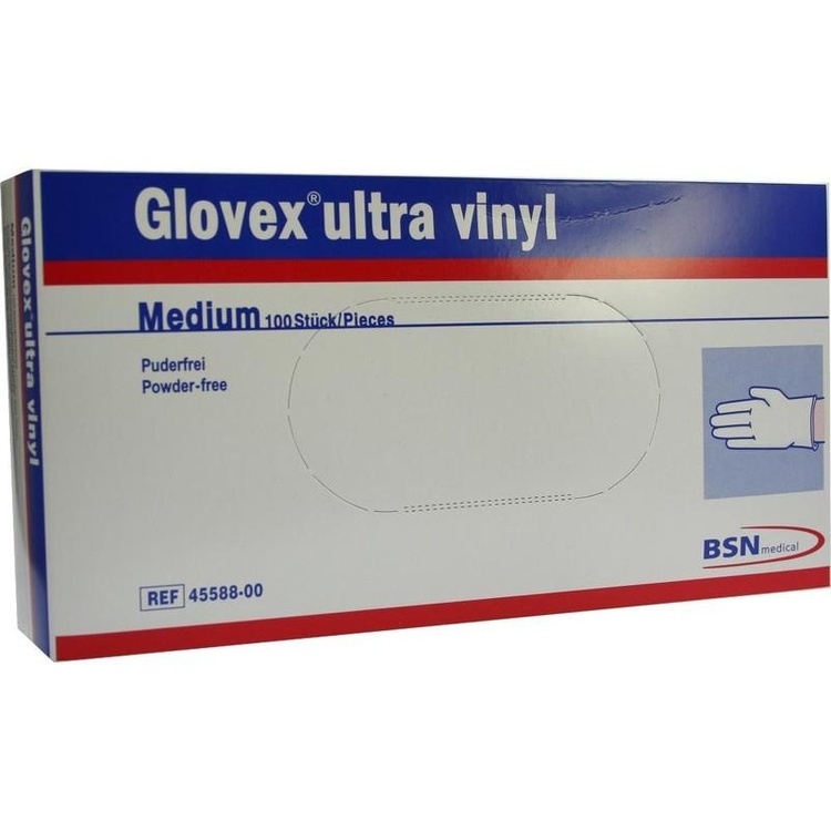 GLOVEX Ultra Vinyl Handschuhe mittel 100 St