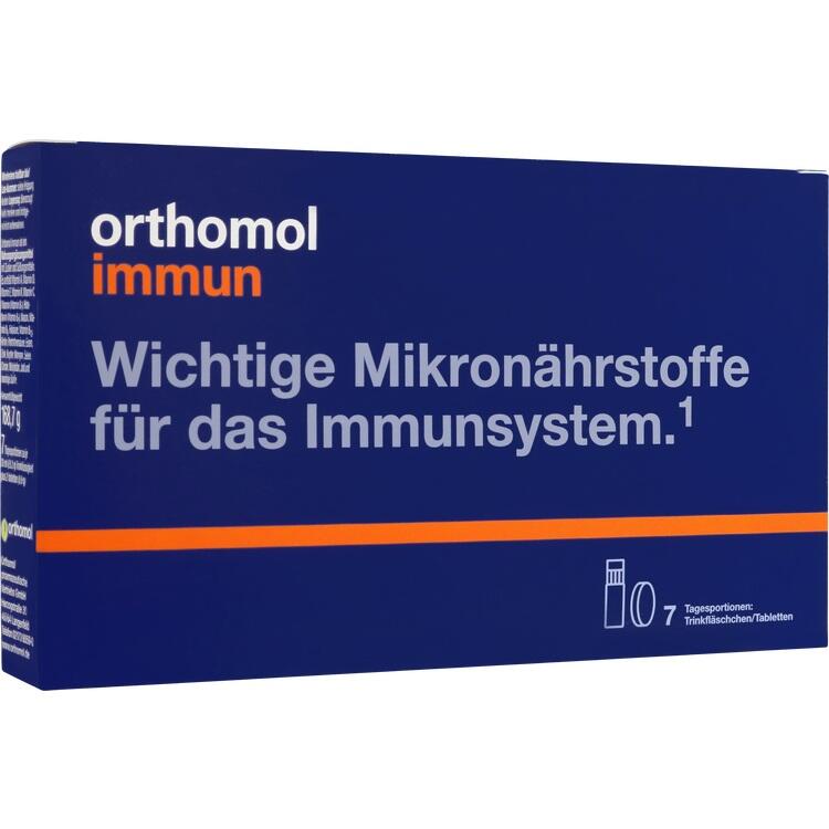 ORTHOMOL Immun Trinkfläschchen/Tabl.Kombipack. 7 St