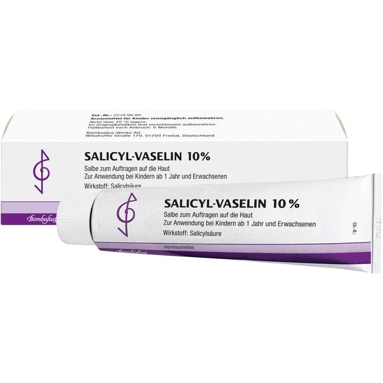 SALICYL VASELIN 10% Salbe 100 ml