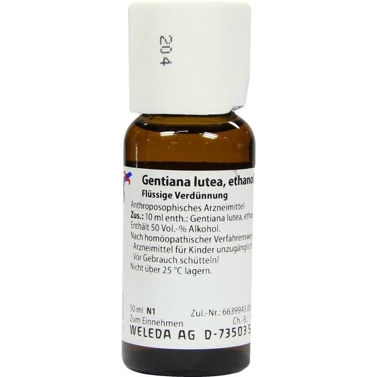 GENTIANA LUTEA D 1 Dilution 50 ml