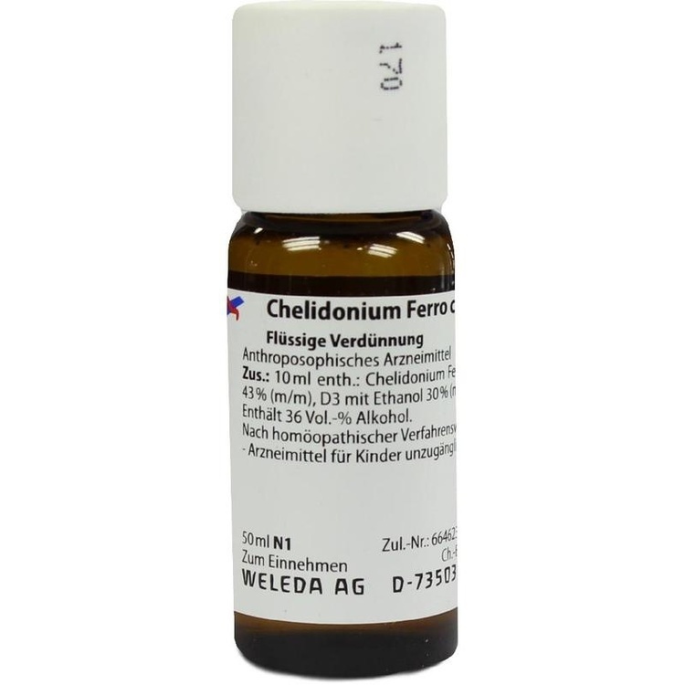 CHELIDONIUM FERRO cultum D 3 Dilution 50 ml