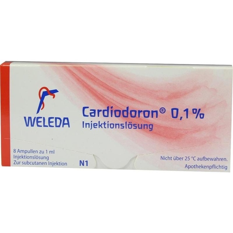 CARDIODORON 0,1% Injektionslösung 8X1 ml