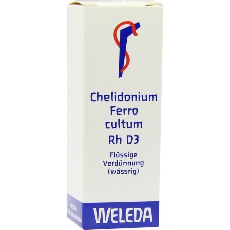 CHELIDONIUM FERRO cultum Rh D 3 Dilution 20 ml