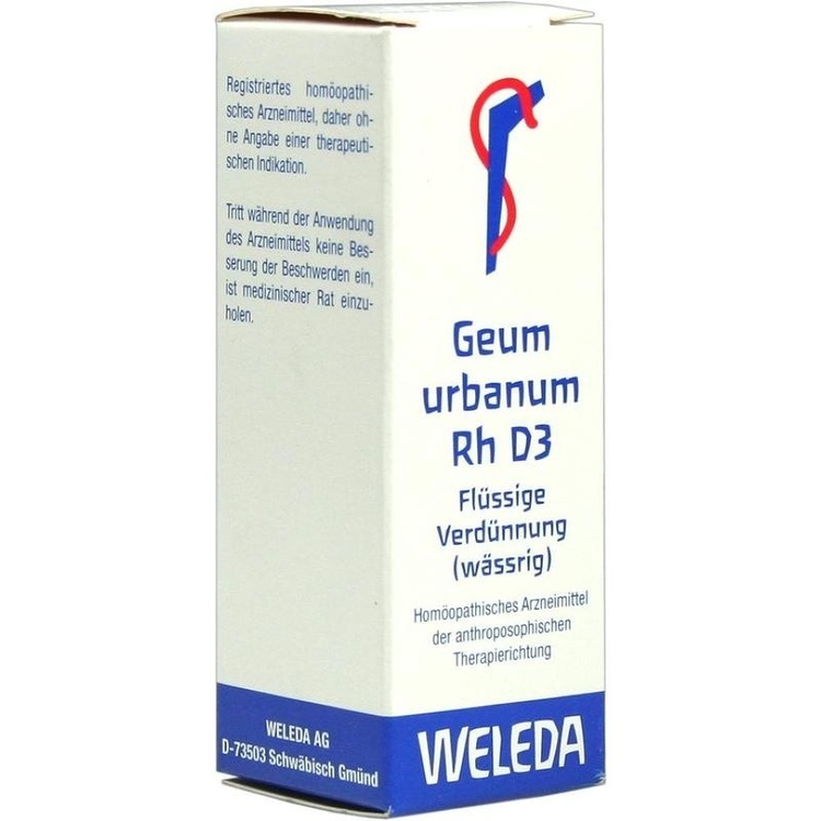 GEUM URBANUM RH D 3 Dilution 20 ml