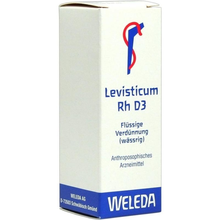 LEVISTICUM RH D 3 Dilution 20 ml