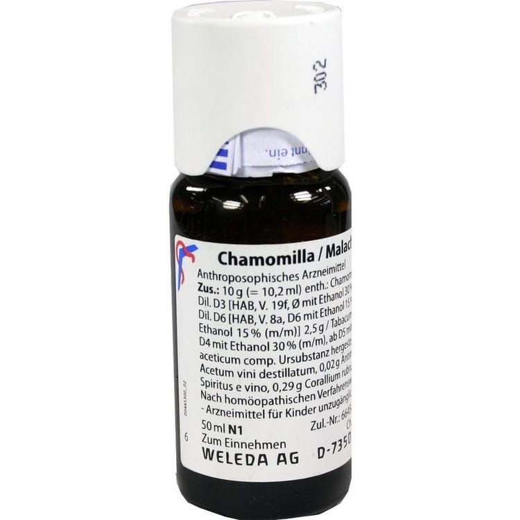 CHAMOMILLA/MALACHIT comp.Mischung 50 ml