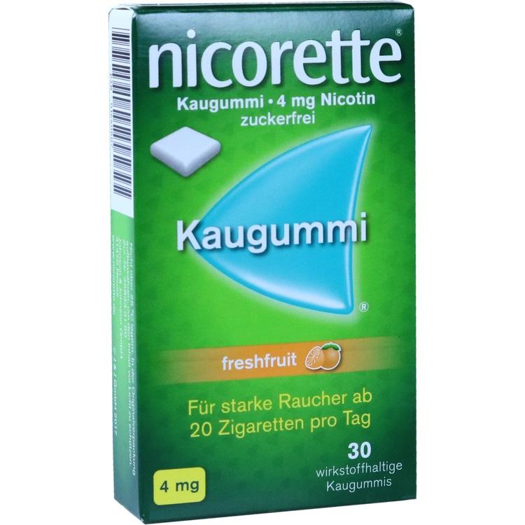 NICORETTE Kaugummi 4 mg freshfruit 30 St