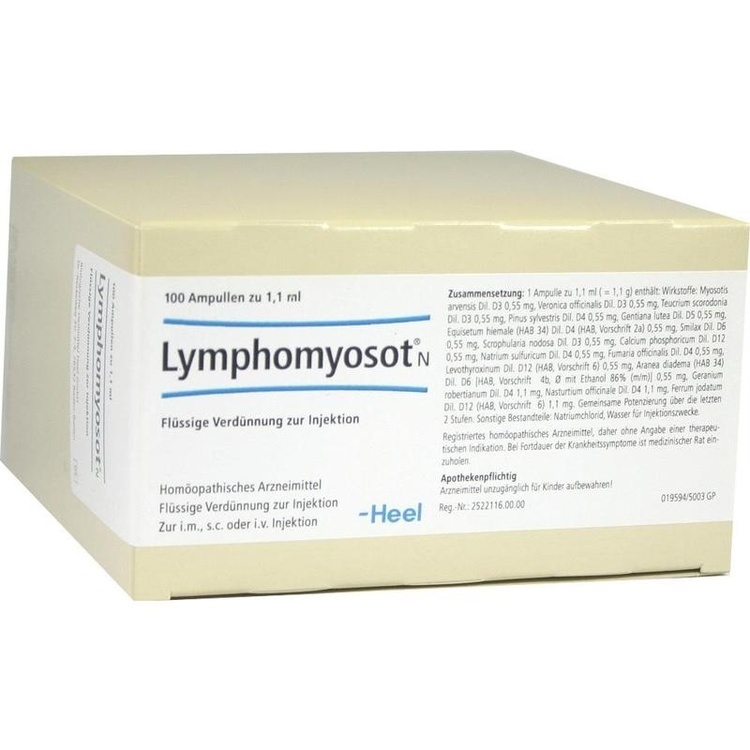 LYMPHOMYOSOT N Ampullen 100 St