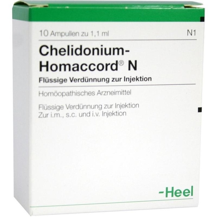 CHELIDONIUM-HOMACCORD N Ampullen 10 St