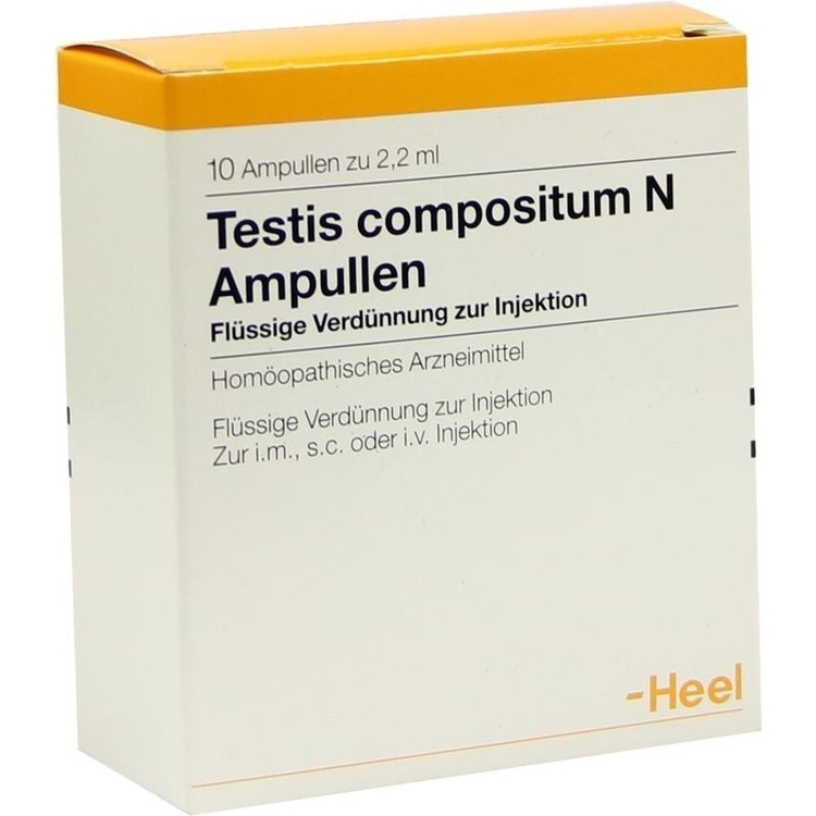 TESTIS COMPOSITUM N Ampullen 10 St