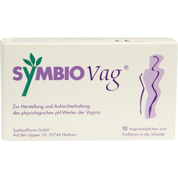 SYMBIOVAG Vaginalsuppositorien 10 St