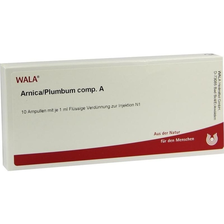 ARNICA/PLUMBUM comp.A Ampullen 10X1 ml