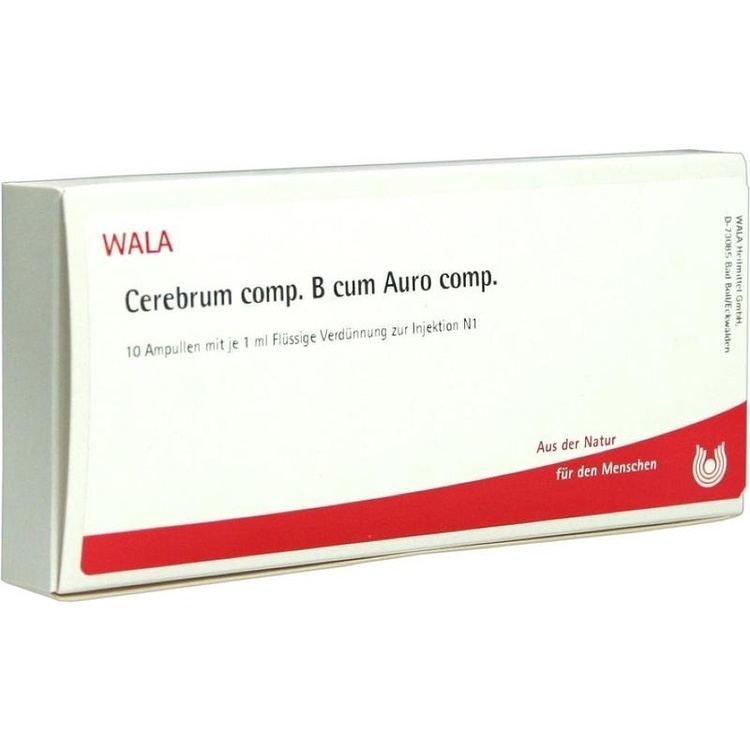 CEREBRUM COMP.B cum Auro comp.Ampullen 10X1 ml