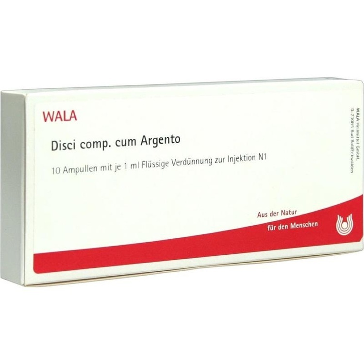 DISCI comp.cum Argento Ampullen 10X1 ml