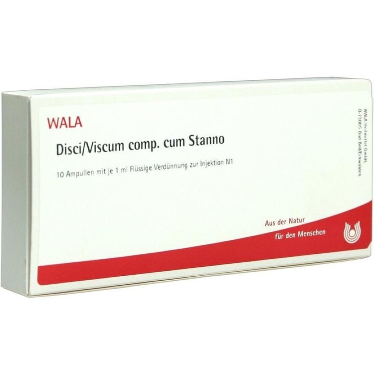 DISCI/Viscum comp.cum Stanno Ampullen 10X1 ml