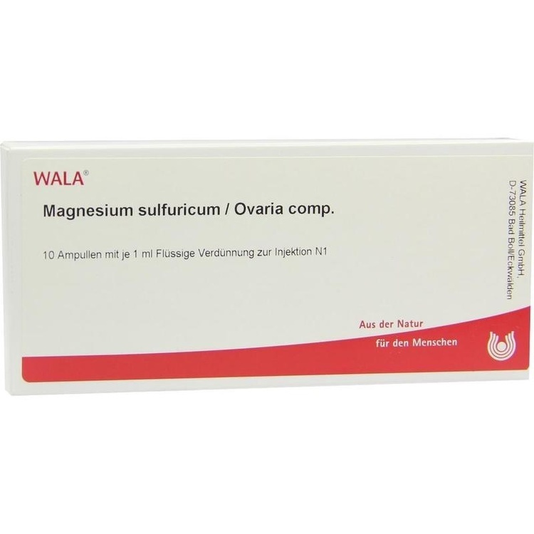 MAGNESIUM SULFURICUM/Ovaria comp.Ampullen 10X1 ml