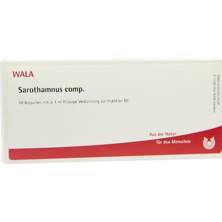 SAROTHAMNUS comp.Ampullen 10X1 ml