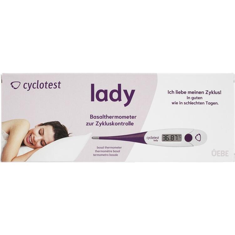 CYCLOTEST lady Basalthermometer 1 St