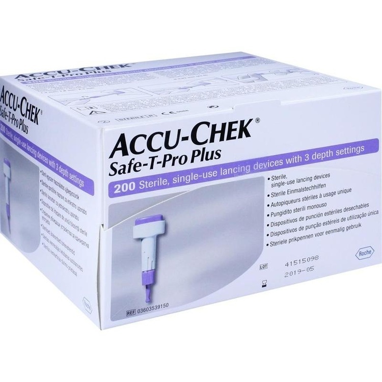 ACCU-CHEK Safe T Pro Plus Lanzetten 200 St