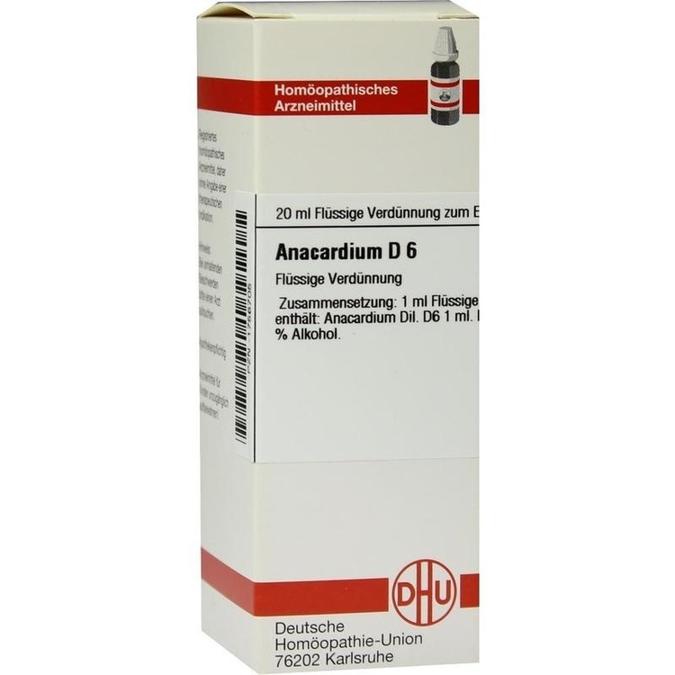 ANACARDIUM D 6 Dilution 20 ml