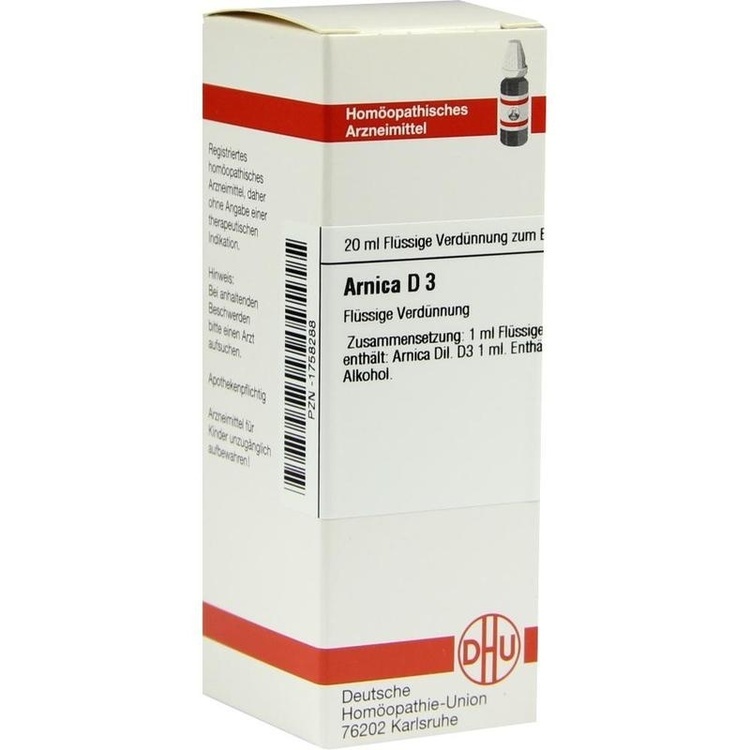 ARNICA D 3 Dilution 20 ml