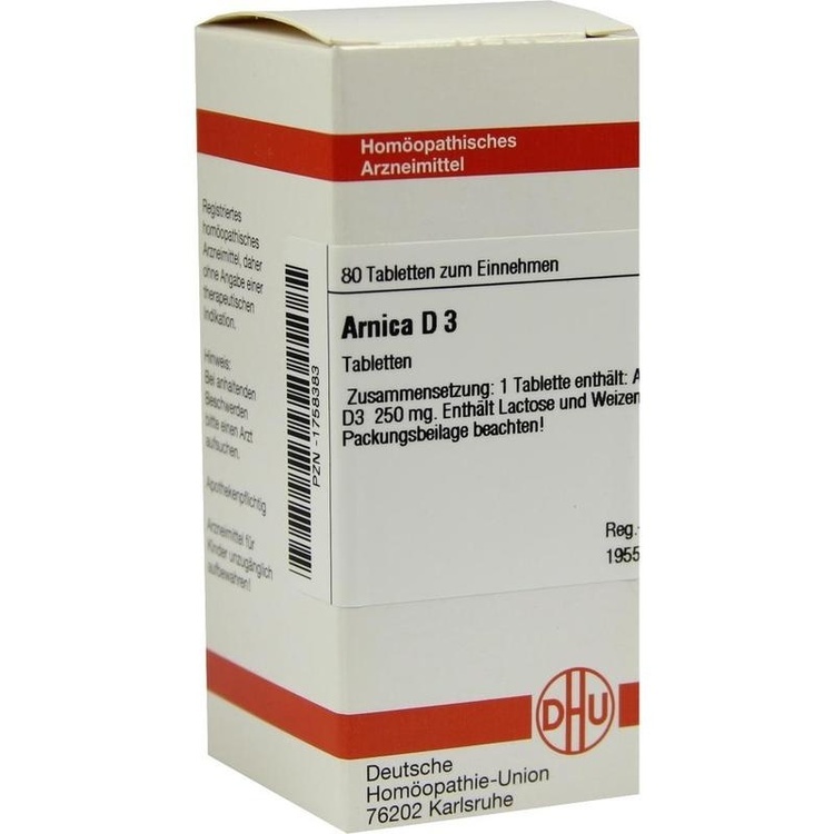 ARNICA D 3 Tabletten 80 St