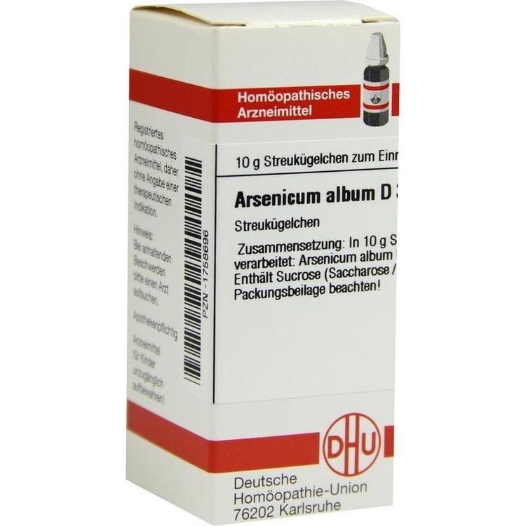 ARSENICUM ALBUM D 30 Globuli 10 g