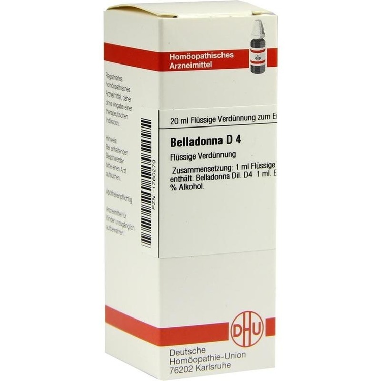 BELLADONNA D 4 Dilution 20 ml