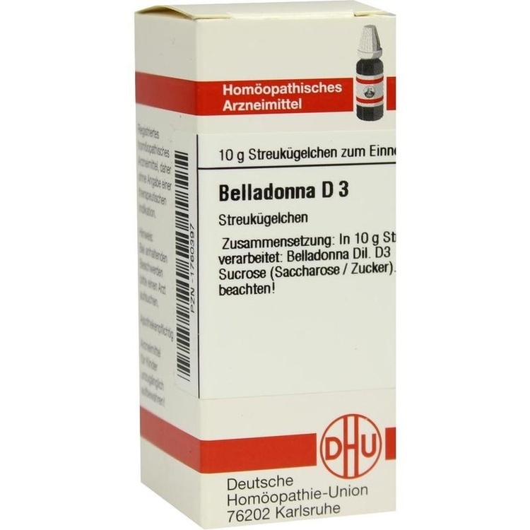 BELLADONNA D 3 Globuli 10 g