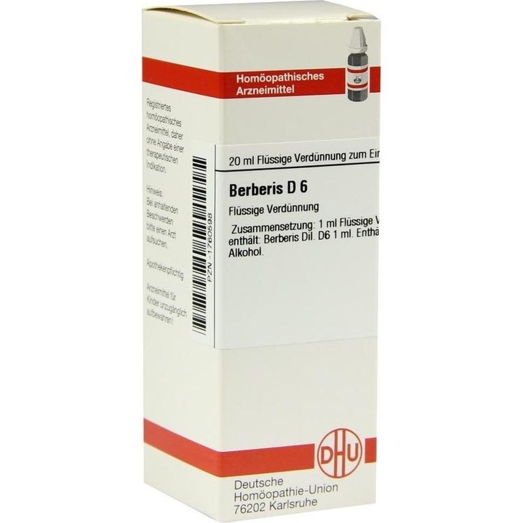 BERBERIS D 6 Dilution 20 ml