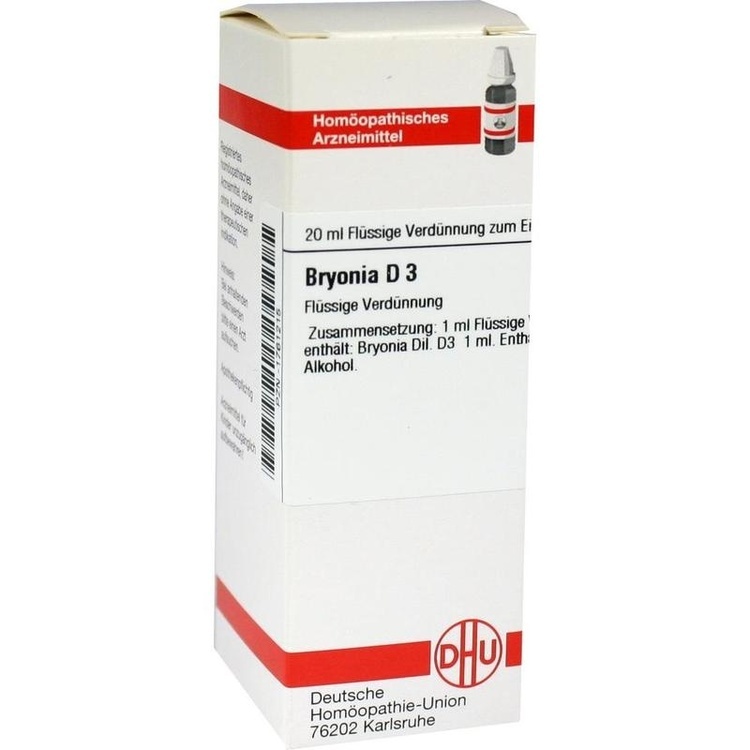 BRYONIA D 3 Dilution 20 ml