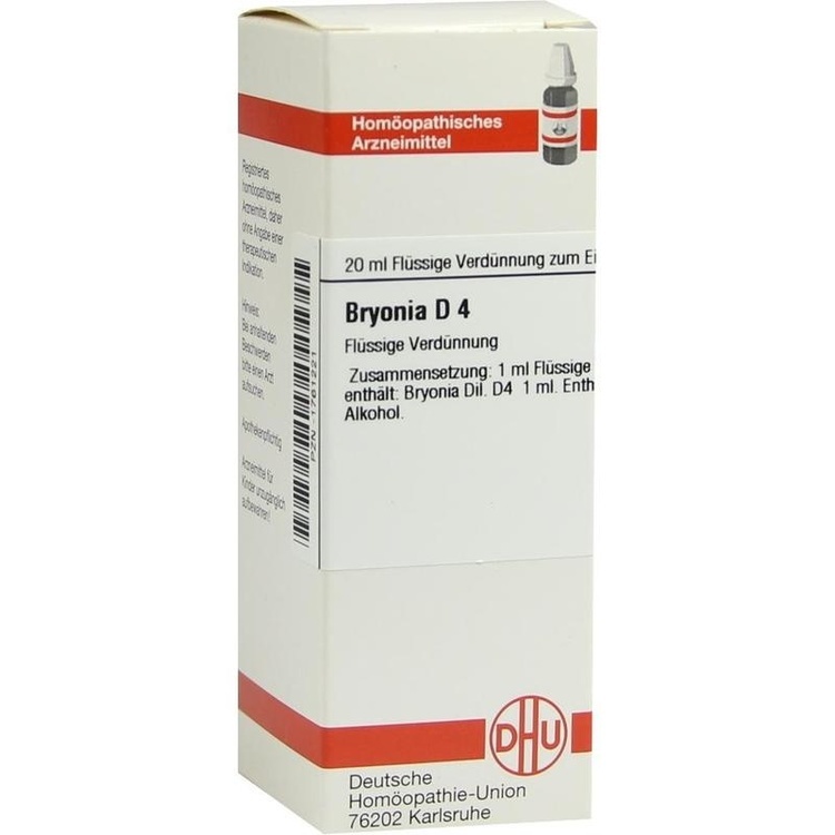 BRYONIA D 4 Dilution 20 ml