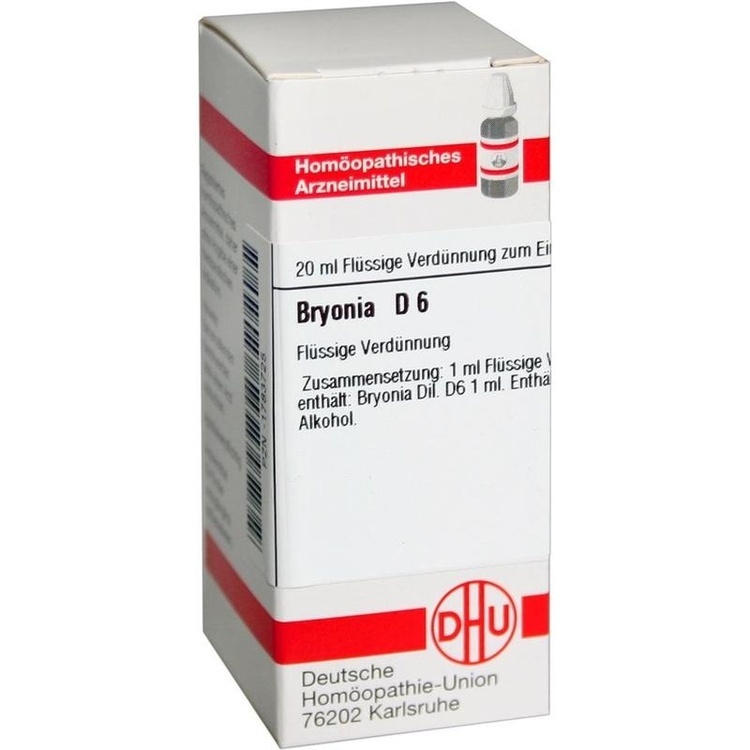 BRYONIA D 6 Dilution 20 ml