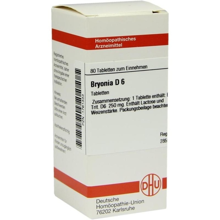 BRYONIA D 6 Tabletten 80 St