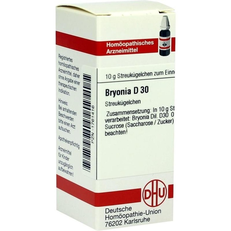 BRYONIA D 30 Globuli 10 g