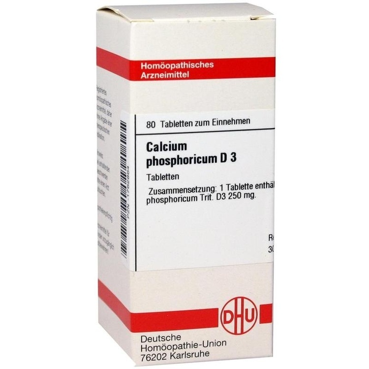 CALCIUM PHOSPHORICUM D 3 Tabletten 80 St