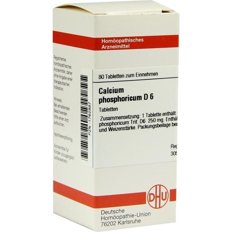 CALCIUM PHOSPHORICUM D 6 Tabletten 80 St