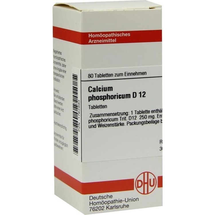 CALCIUM PHOSPHORICUM D 12 Tabletten 80 St