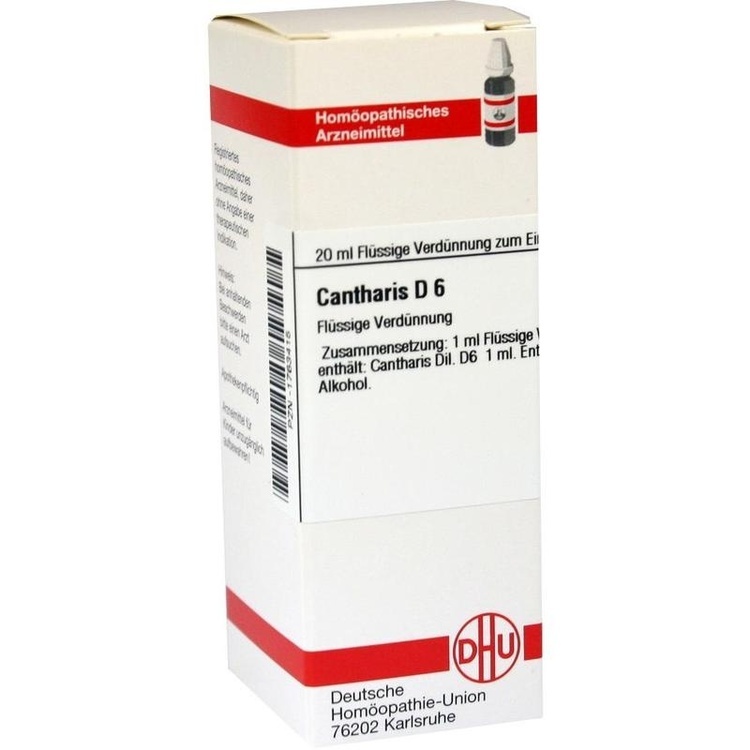 CANTHARIS D 6 Dilution 20 ml