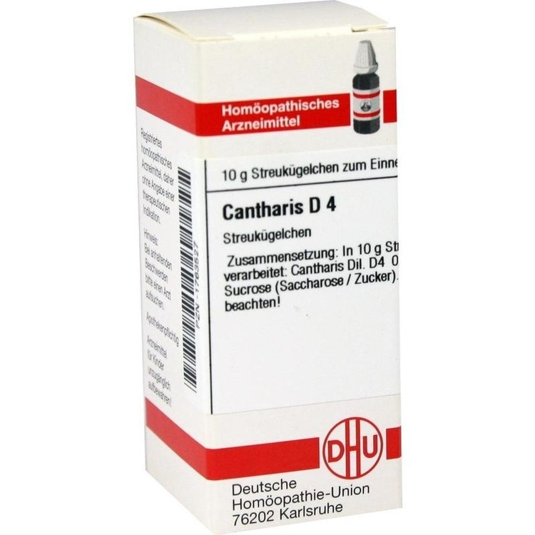 CANTHARIS D 4 Globuli 10 g