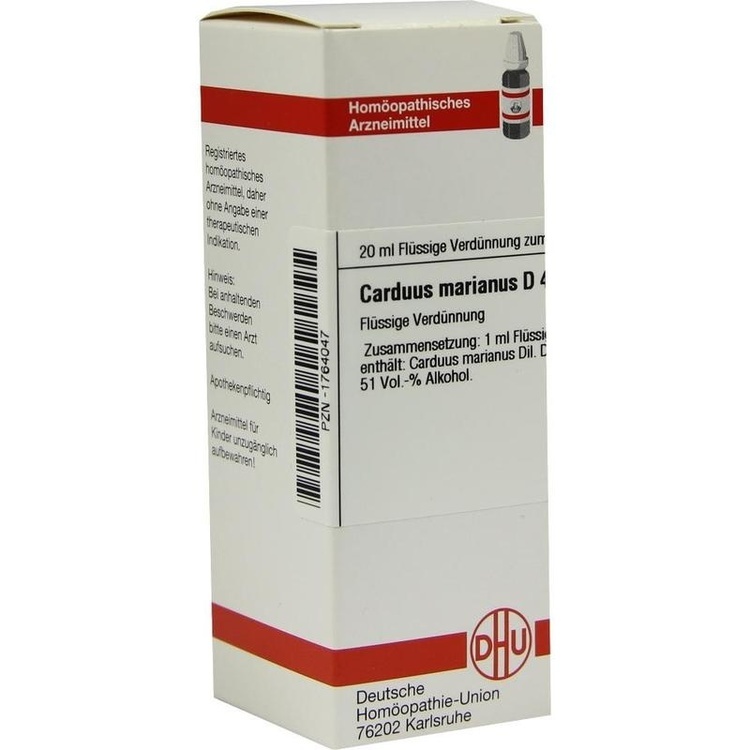 CARDUUS MARIANUS D 4 Dilution 20 ml