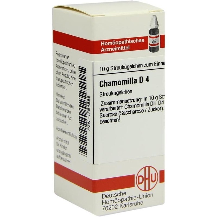 CHAMOMILLA D 4 Globuli 10 g