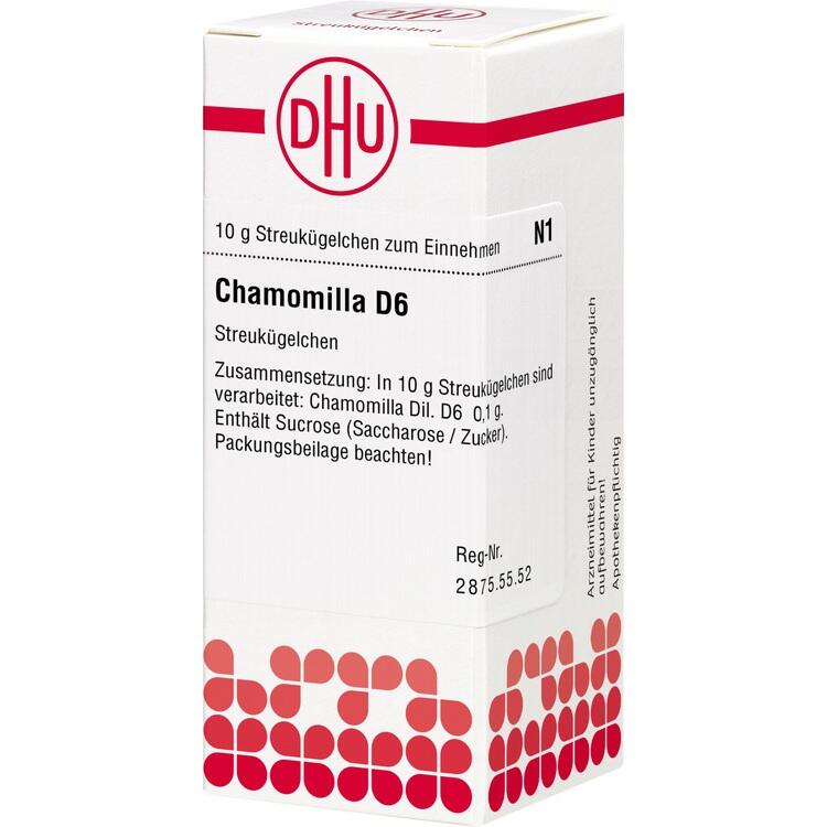 CHAMOMILLA D 6 Globuli 10 g