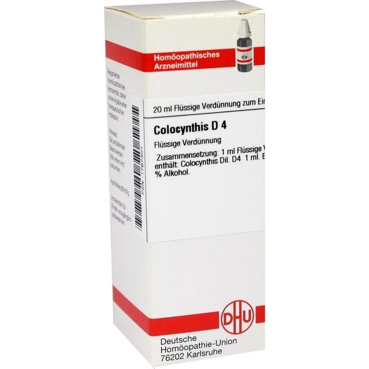 COLOCYNTHIS D 4 Dilution 20 ml