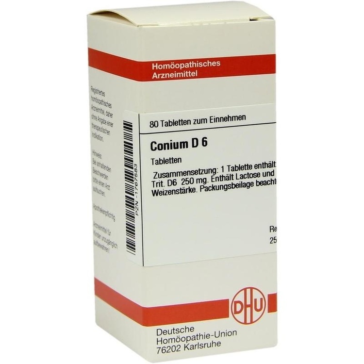 CONIUM D 6 Tabletten 80 St