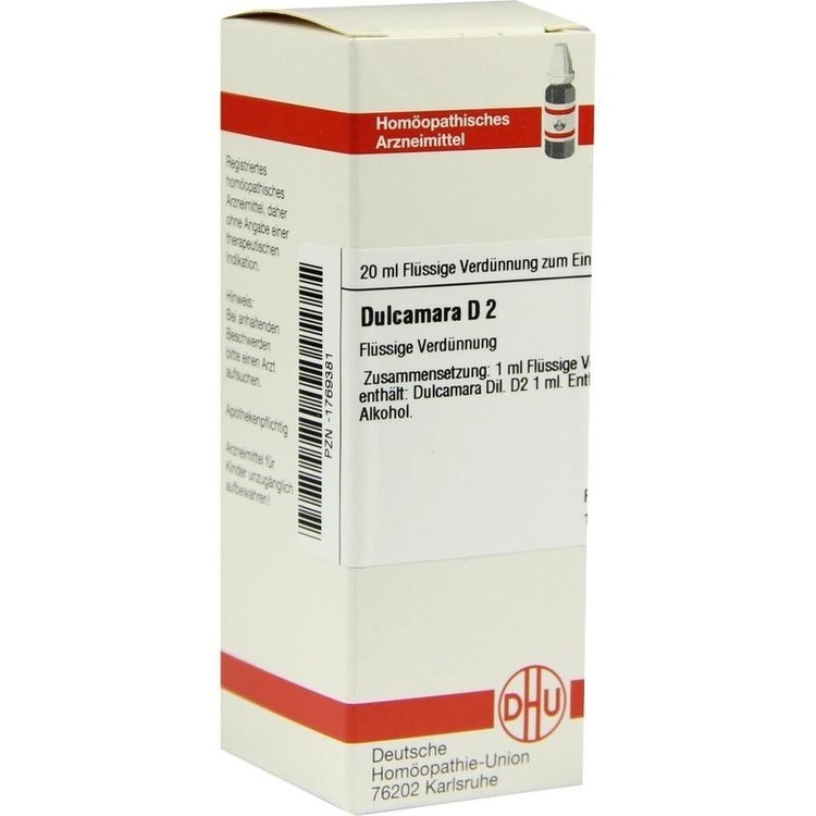 DULCAMARA D 2 Dilution 20 ml